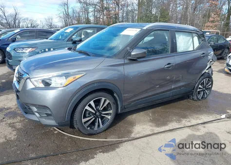 2019 Nissan Kicks Sv z USA, uszkodzony, nr VIN 3N1CP5CU2KL551981
